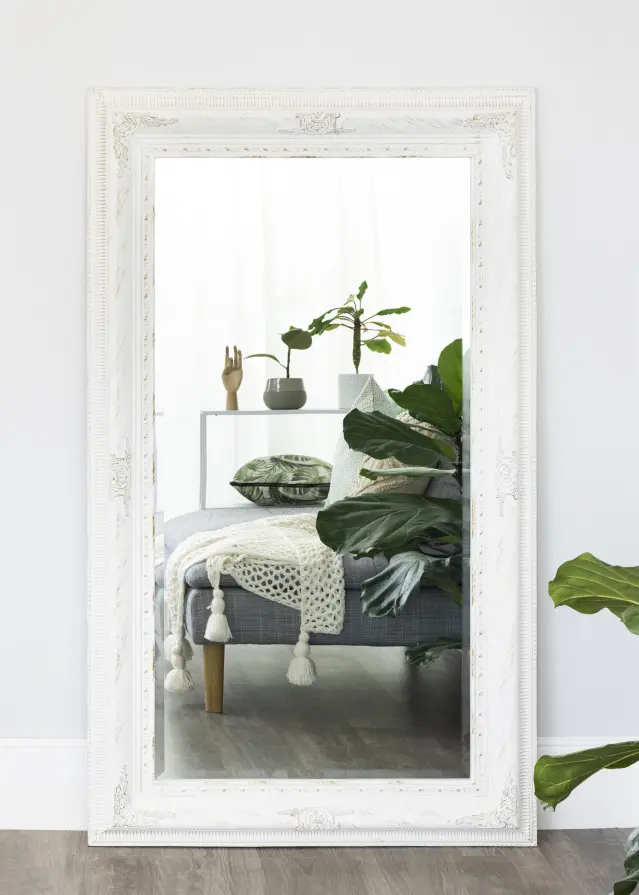 Tükör Palermo Fehér 66x126 cm