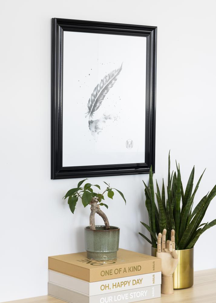 Keret Charleston Fekete 15x20 cm