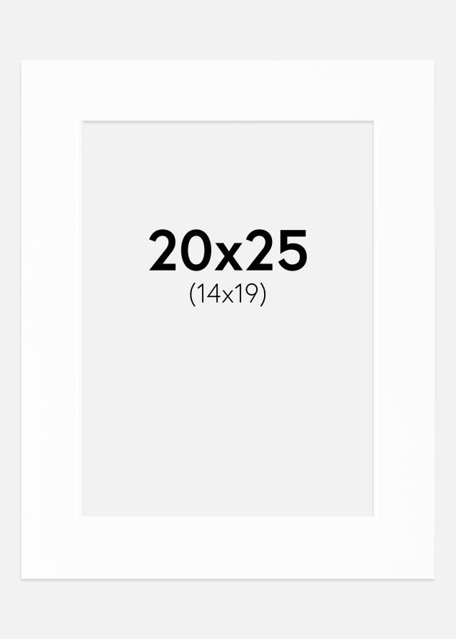 Paszpartu Canson Fehér Fehér él 20x25 cm (14x19)