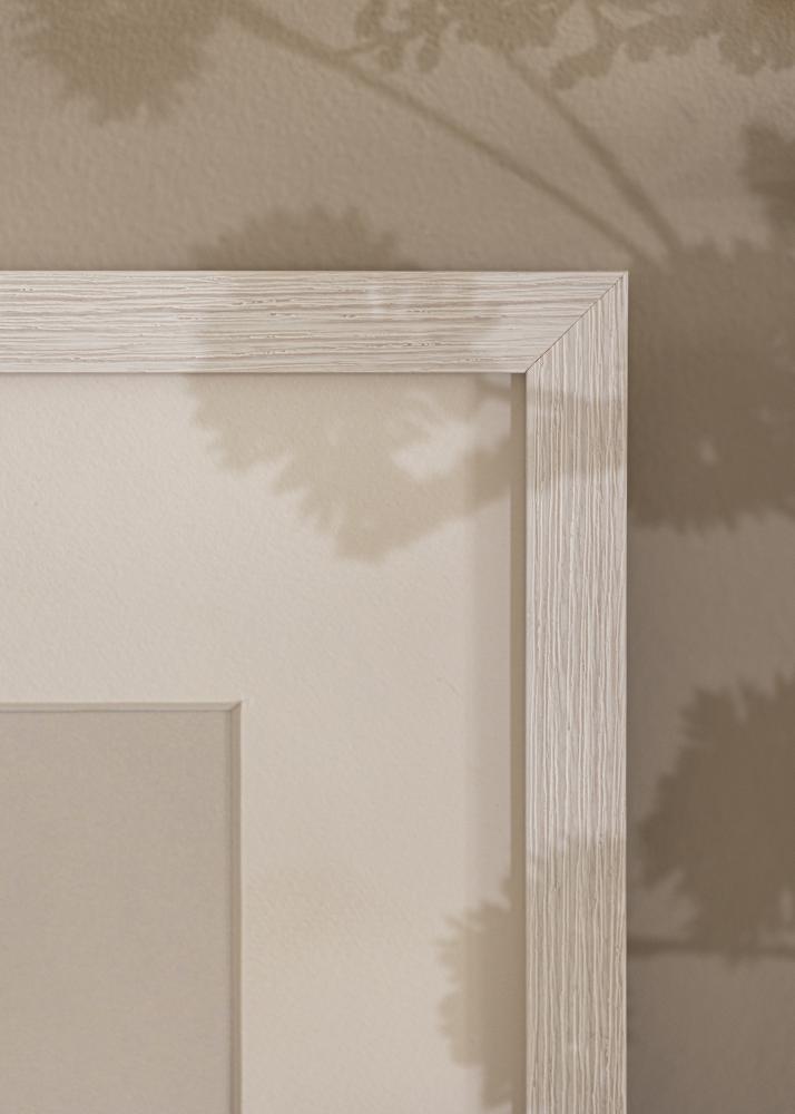 Keret Nielsen Prémium Quadrum Hófehér 30x40 cm