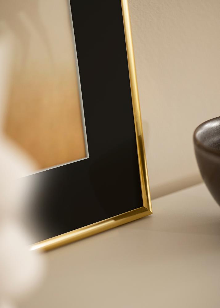 Keret Victoria Arany 50x70 cm - Paszpartu Fekete 33x56 cm