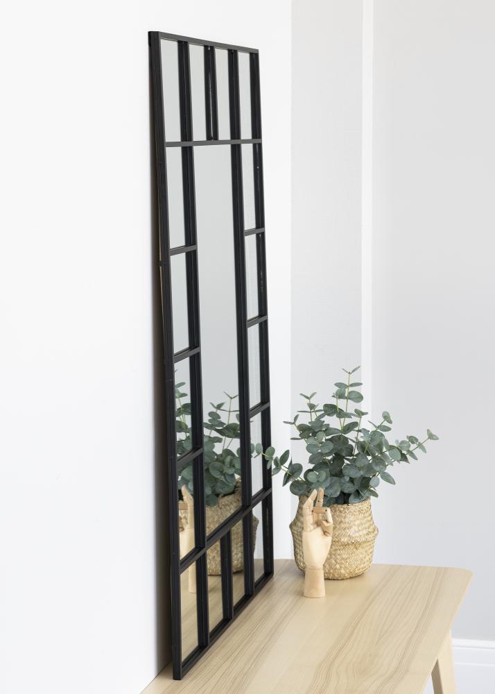 KAILA Tükör Window - Fekete 80x120 cm
