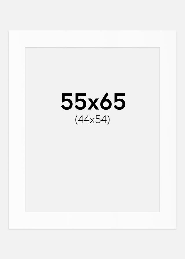 Paszpartu Standard fehér (fehér mag) 55x65 cm (44x54)