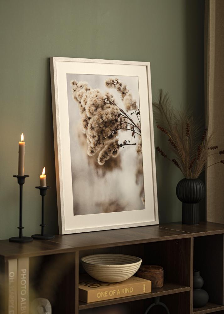 Keret Nielsen Prémium Quadrum Hófehér 30x40 cm