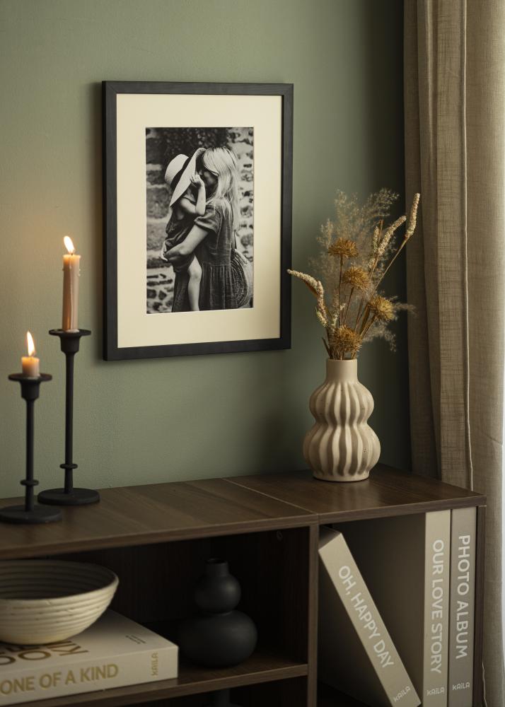 Paszpartu Antique White Fehér él 50x60 cm (39x49)