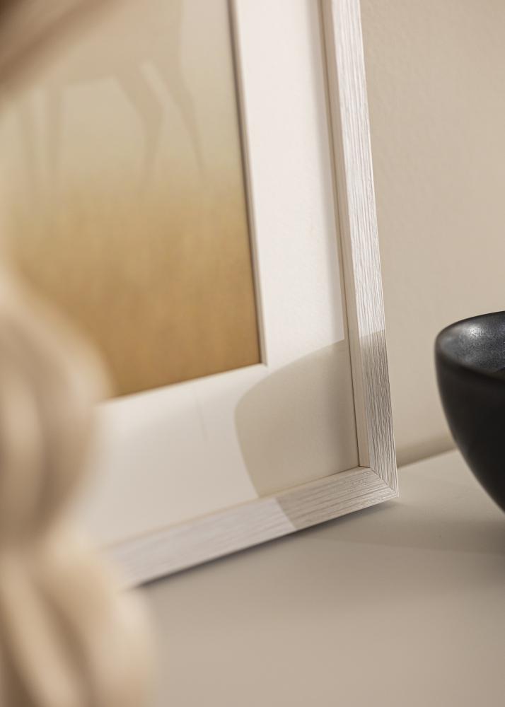 Keret Nielsen Prémium Quadrum Hófehér 30x40 cm