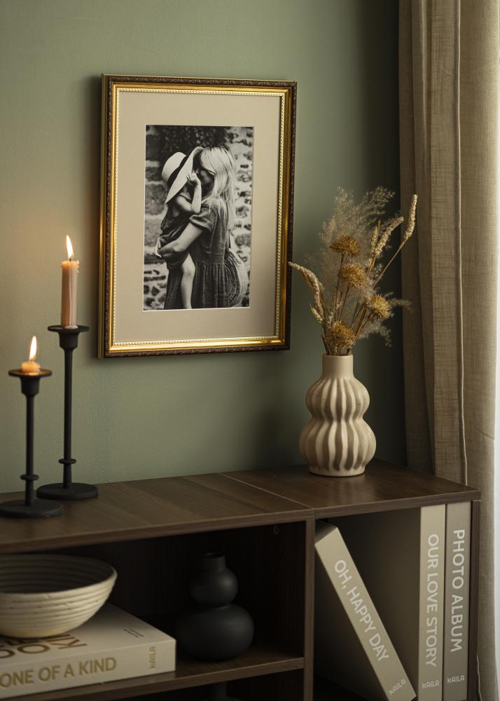 Paszpartu Gyöngyszürke 30x40 cm (19x29)