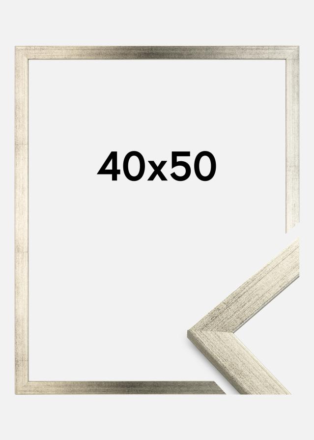 Keret Elegáns Akrilüveg Ezüst 40x50 cm