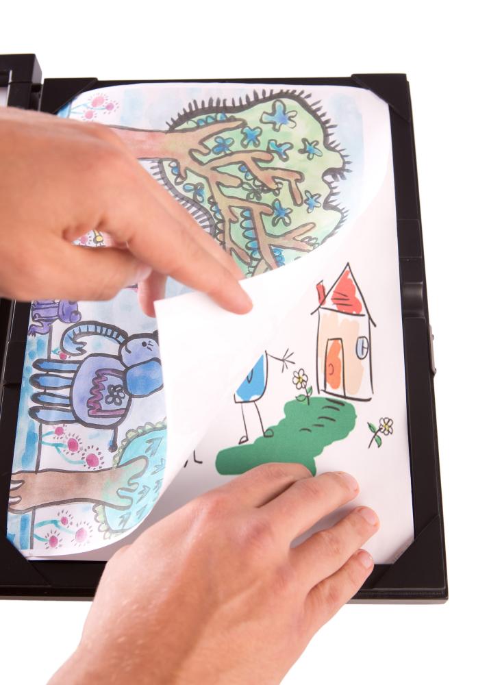 Rajz keret Little Davinci Fehér A4