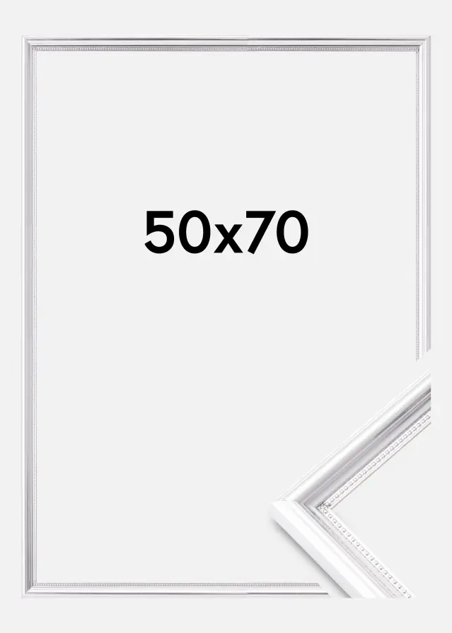 Keret Gala Akrilüveg Ezüst 50x70 cm