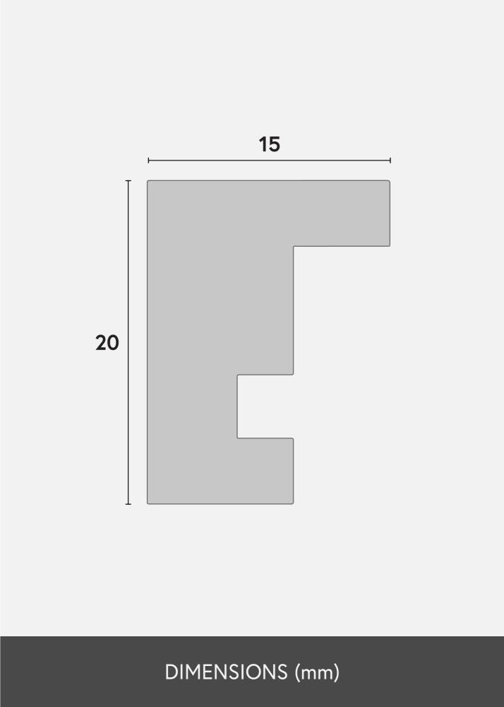 Keret Ares Akrilüveg Dió 21x29,7 cm (A4)