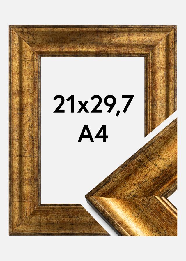 Keret Saltsjöbaden Akrilüveg Arany 21x29,7 cm (A4)