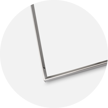 Keret Sima Fém Ezüst 10x15 cm