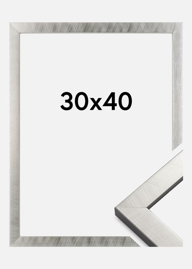 Keret Uppsala Ezüst 30x40 cm