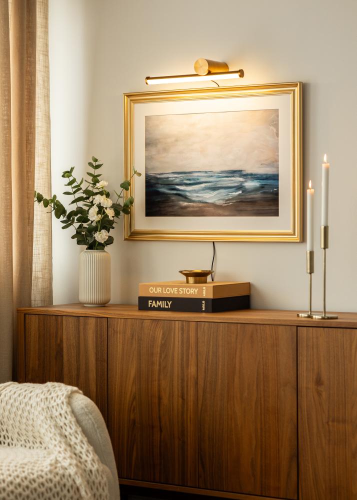 KAILA Shine Képmegvilágítás 40 cm - Sárgaréz