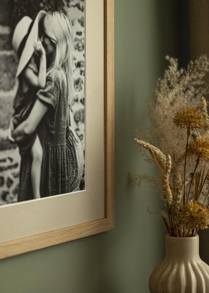 Paszpartu Gyöngyszürke 30x40 cm (19x29)