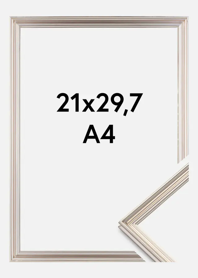 Keret Verona Ezüst 21x29,7 cm (A4)