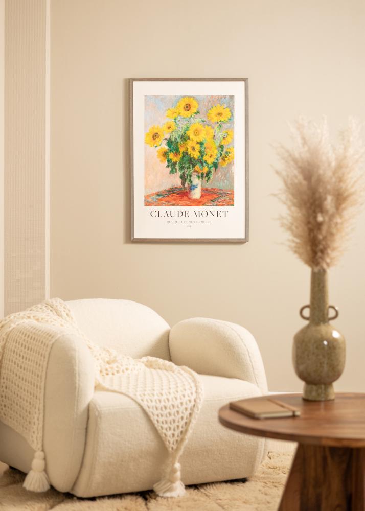 Keret Ares Akrilüveg Szürke 30x40 cm