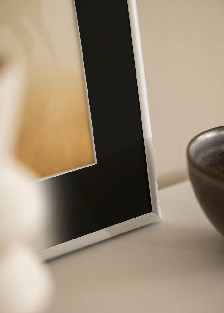 Keret Victoria Fehér 13x18 cm - Paszpartu Fekete 3,5x5 inches