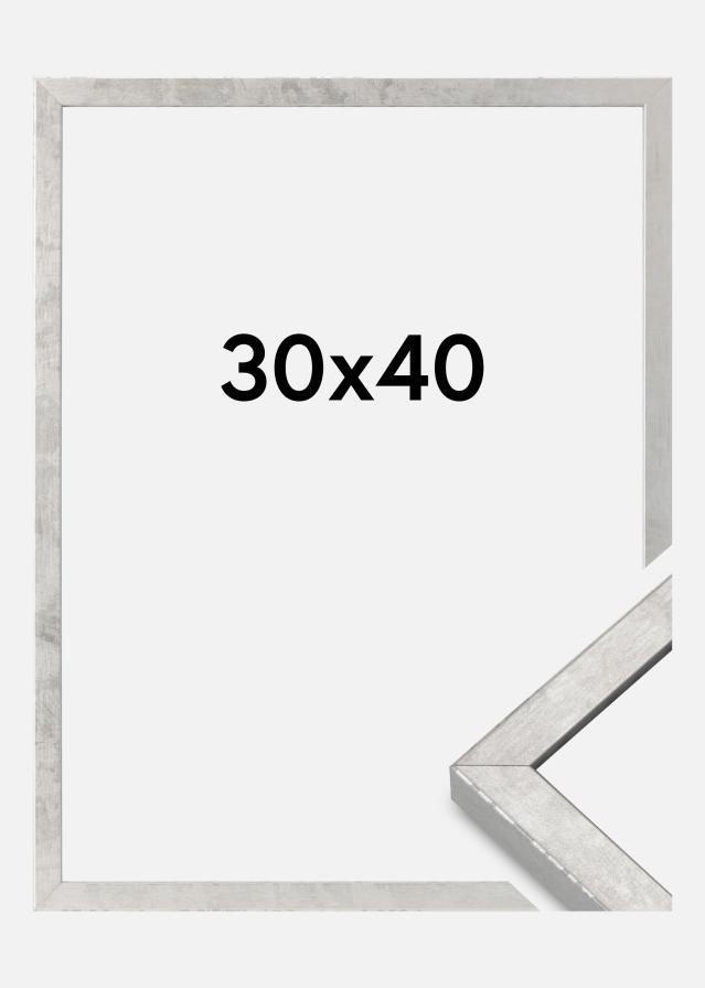 Keret Ares Akrilüveg Ezüst 30x40 cm