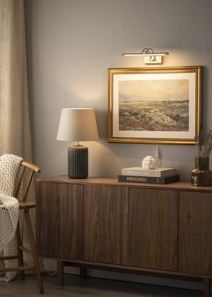 Gunnebo V962 LED kép megvilágítás 37 cm - Nikkel