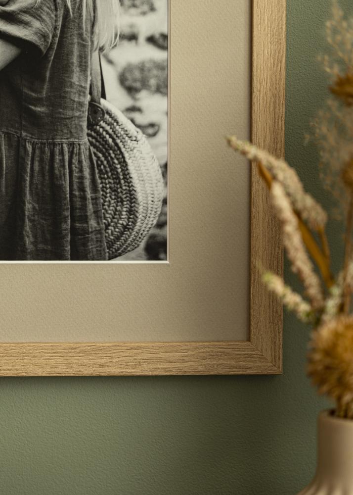 Paszpartu Gyöngyszürke 30x40 cm (19x29)