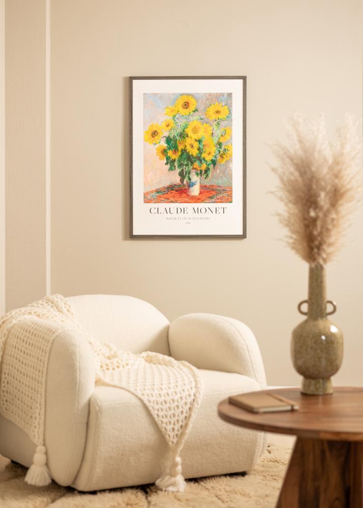 Keret Ares Akrilüveg Grey Oak 40x50 cm