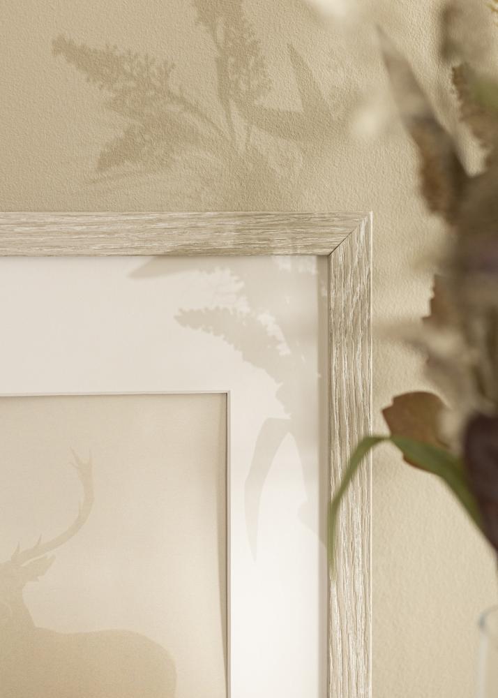 Keret Elegáns Akrilüveg Light Grey Oak 30x40 cm