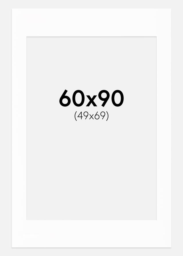 Paszpartu Canson Fehér Fehér él 60x90 cm (49x69)