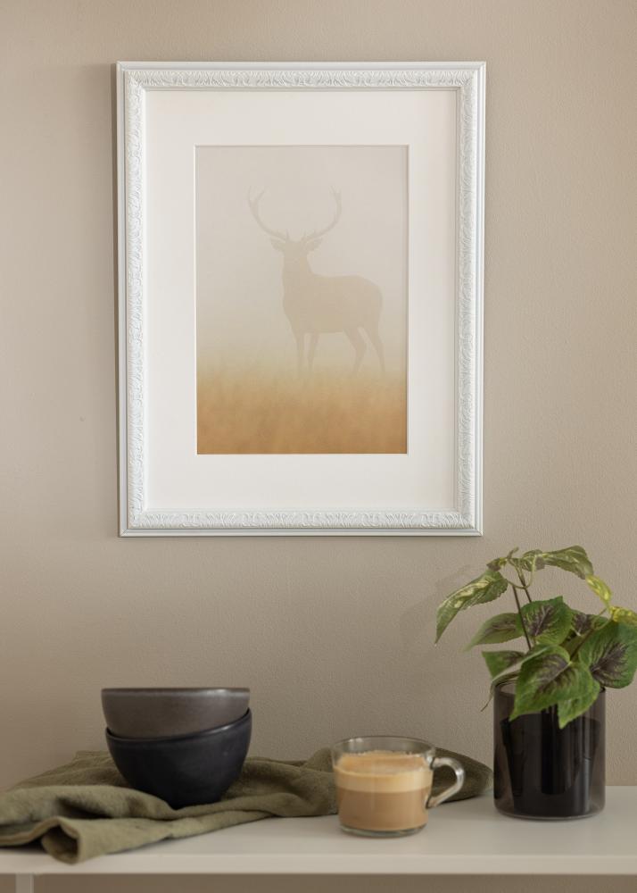 Keret Nostalgia Fehér 10x15 cm