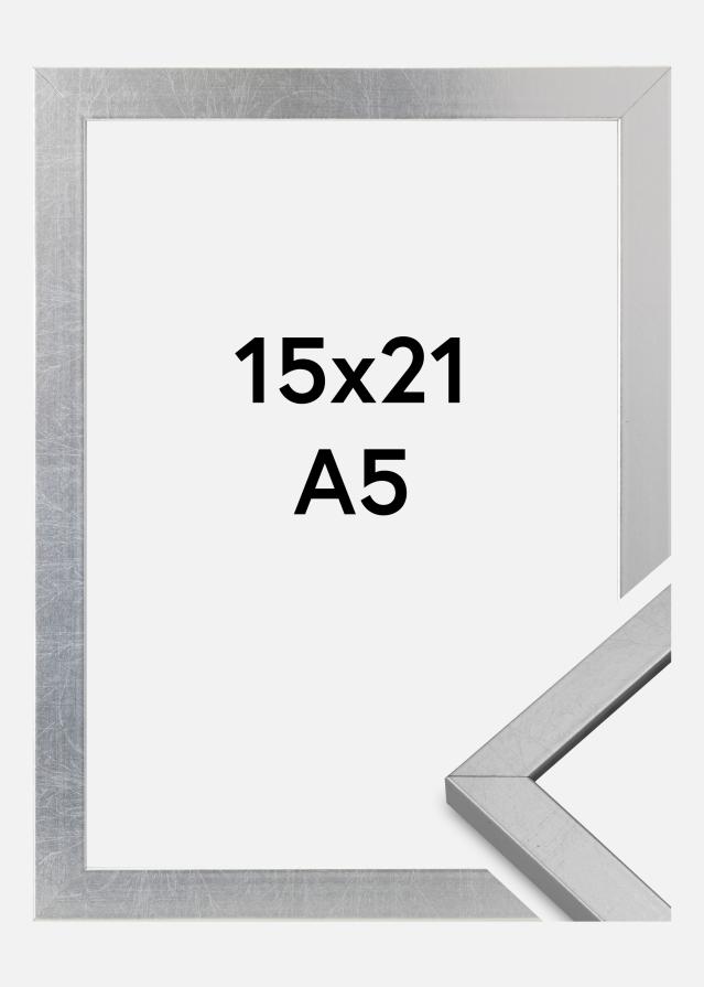 Keret Minerva Akrilüveg Ezüst 15x21 cm (A5)