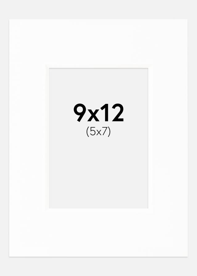 Paszpartu Canson Fehér Fehér él 9x12 cm (5x7)