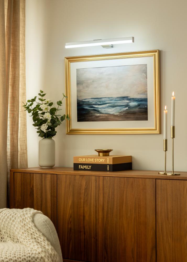 KAILA Glow Elemes Képmegvilágítás 55 cm - Ezüst