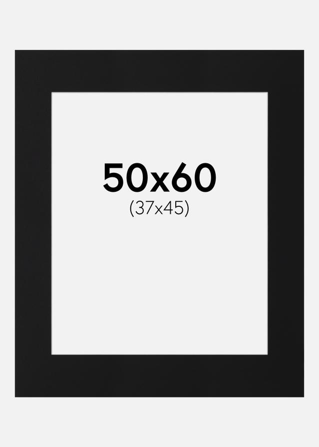 Paszpartu Fekete Standard (Fehér Mag) 50x60 cm (37x45)