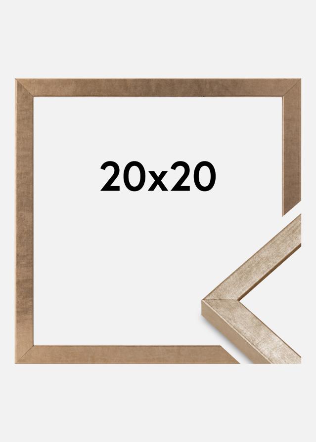 Keret Ares Akrilüveg Sárgaréz 20x20 cm