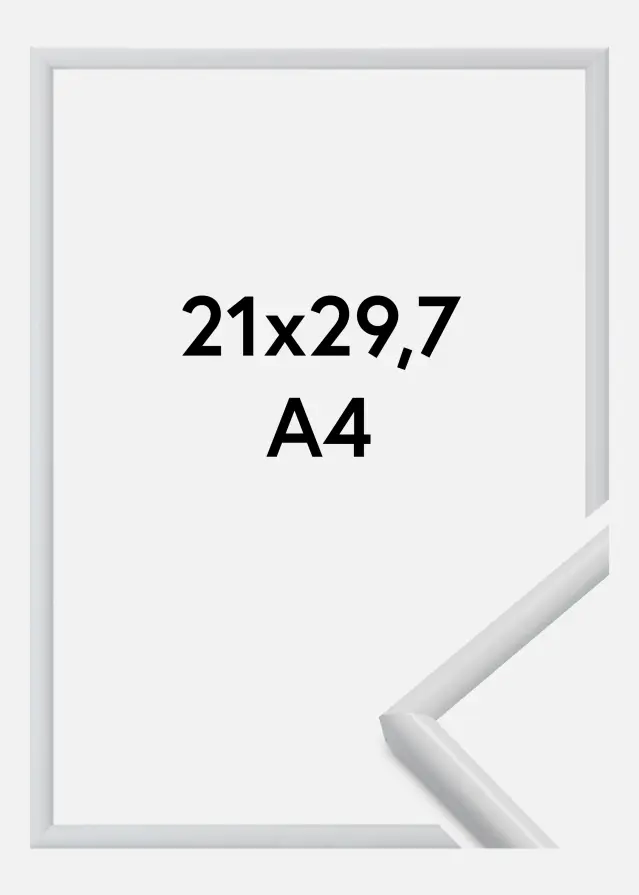 Keret Galeria Fehér 21x29,7 cm (A4)