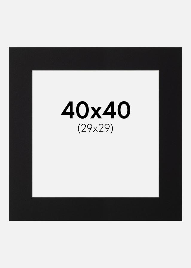 Paszpartu Canson Fekete Fehér él 40x40 cm (29x29)