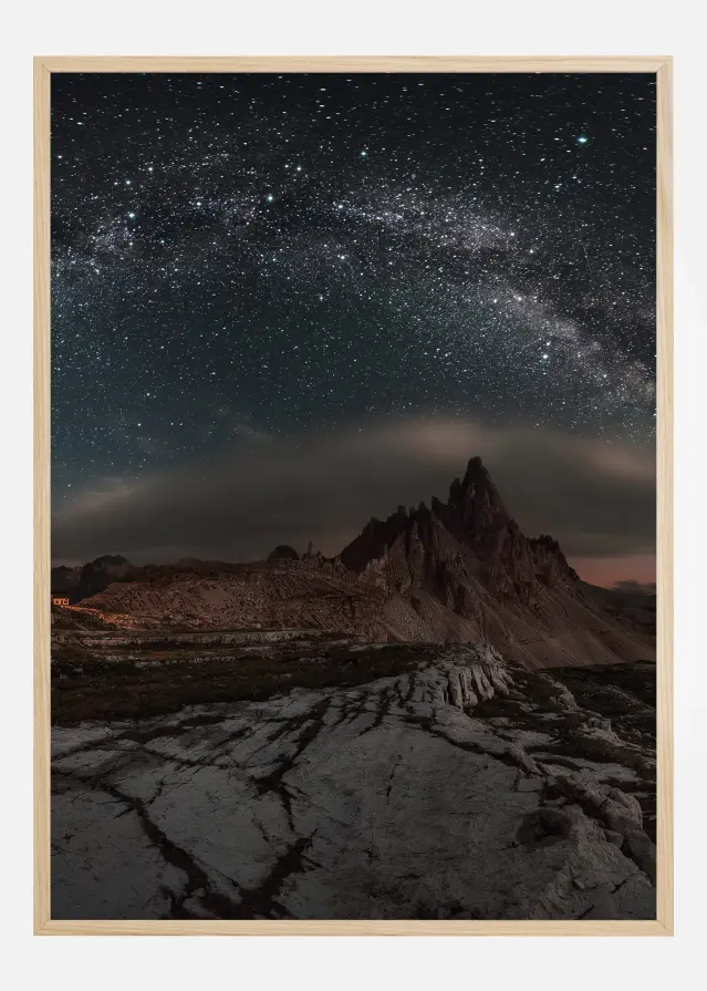 Galaxy Dolomites Poszter