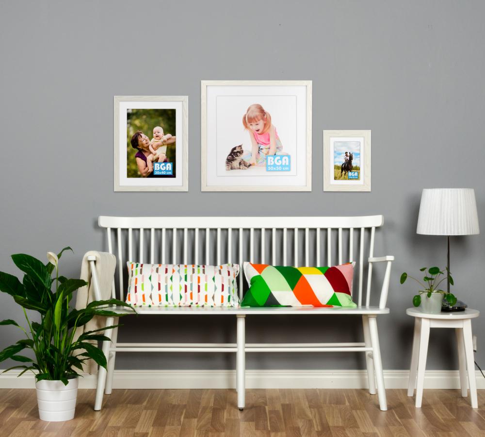 Keret Segenäs Fehér 15x20 cm