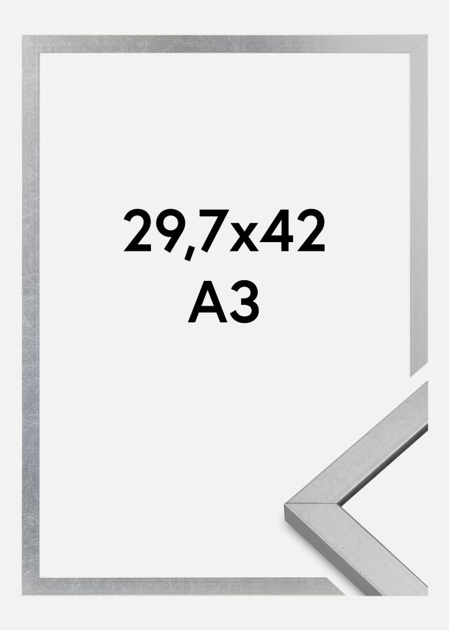Keret Minerva Akrilüveg Ezüst 29,7x42 cm (A3)