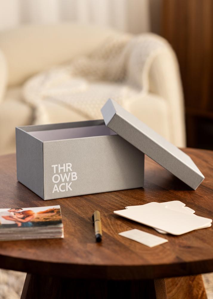 KAILA THROWBACK Fotobox (700 bilder i 10x15 cm) - Szürke