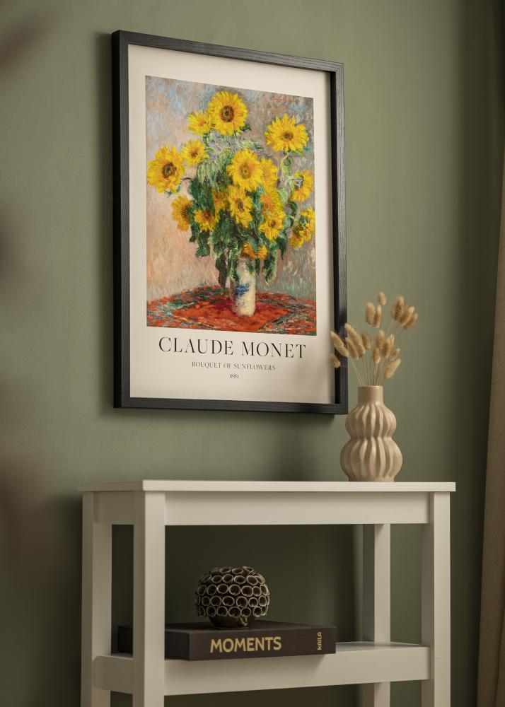 BGA Doboz keret Akrilüveg Fekete 50x100 cm