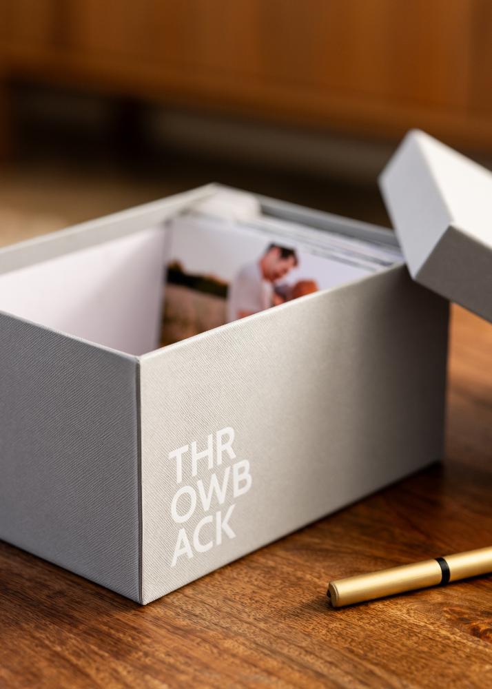 KAILA THROWBACK Fotobox (700 bilder i 10x15 cm) - Szürke