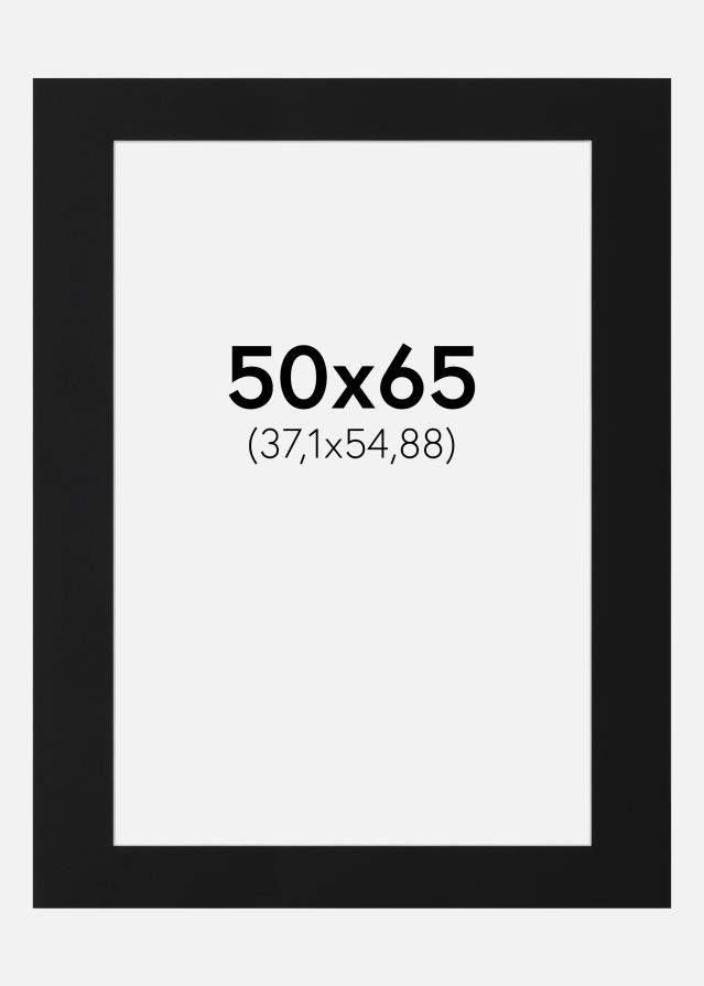 Paszpartu Fekete Standard (Fehér Mag) 50x65 cm (37,1x54,88)