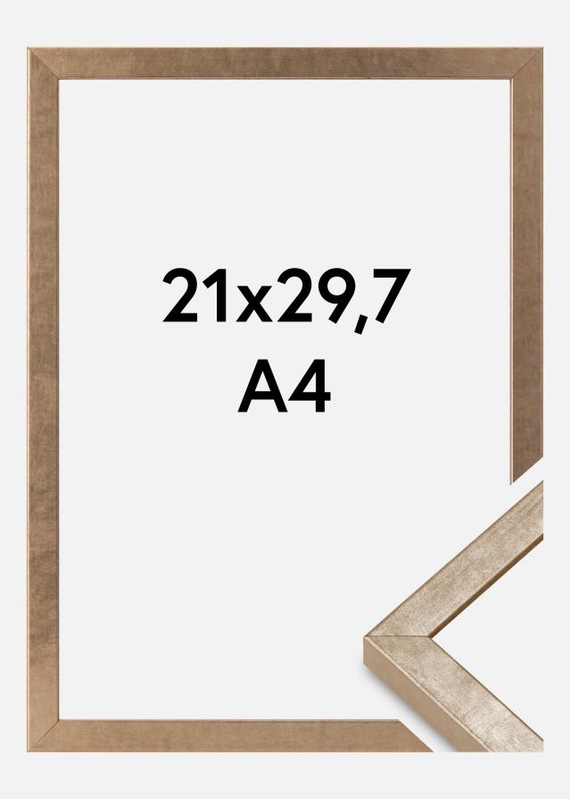 Keret Ares Akrilüveg Sárgaréz 21x29,7 cm (A4)