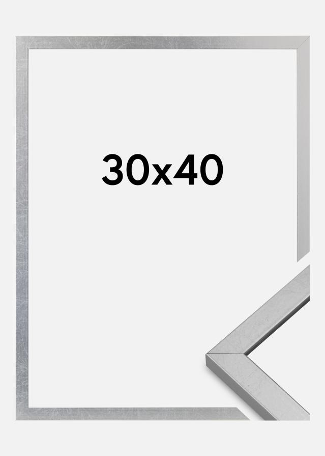 Keret Minerva Akrilüveg Ezüst 30x40 cm