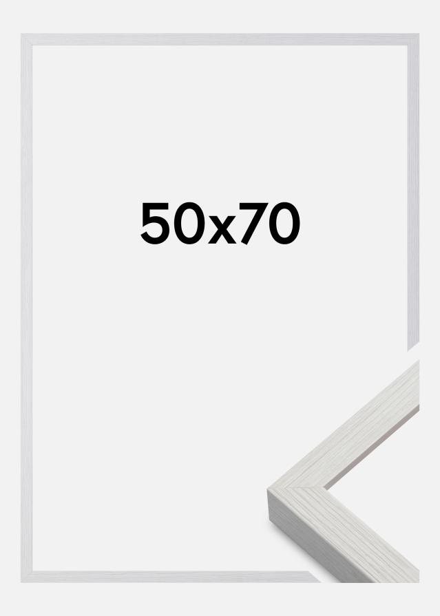 Keret Nielsen Prémium Quadrum Hófehér 50x70 cm