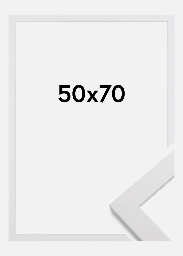 Keret White Wood Akrilüveg 50x70 cm