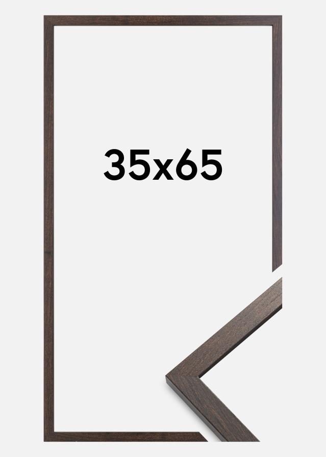 Keret Trendy Akrilüveg Diófa 35x65 cm
