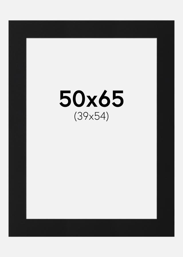 Paszpartu Fekete Standard (Fehér Mag) 50x65 cm (39x54)